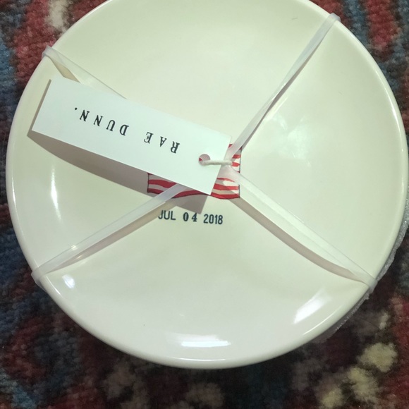 Rae Dunn 2018 4th of July Collection plates. - Picture 2 of 6